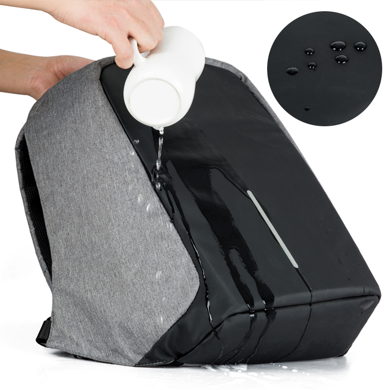 Ape Basics: 15.6" Anti-theft Backpack - Gray image