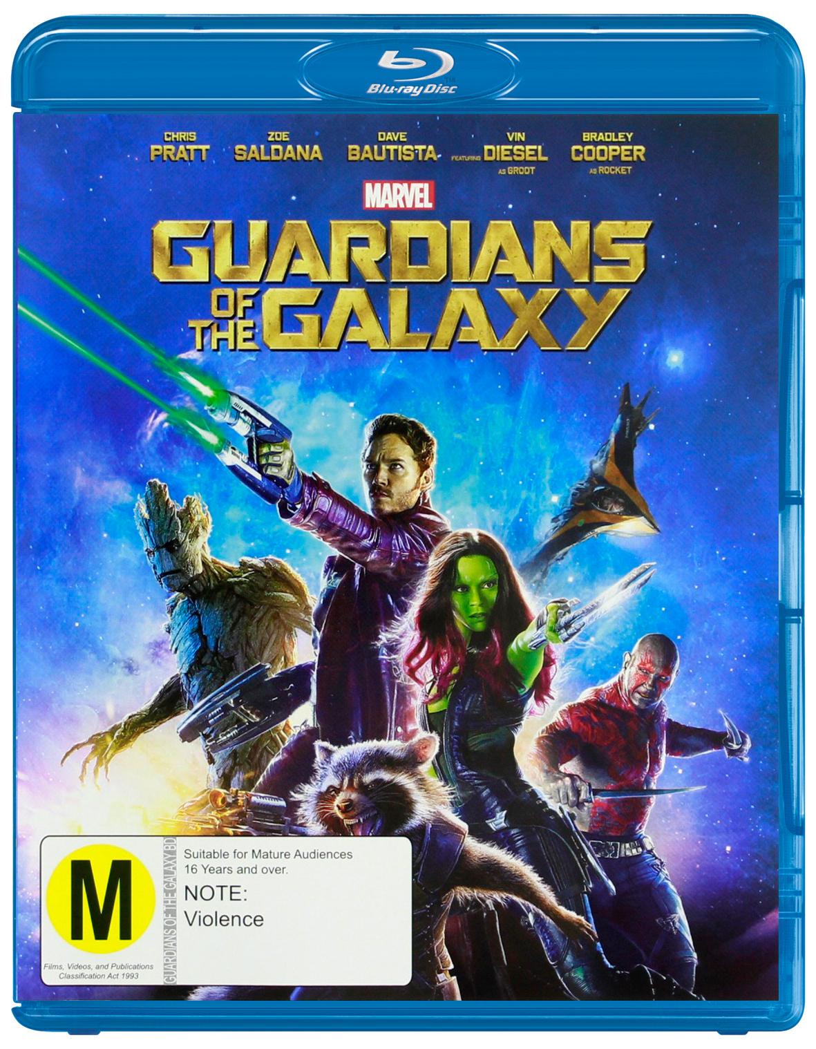 Guardians of the Galaxy on Blu-ray