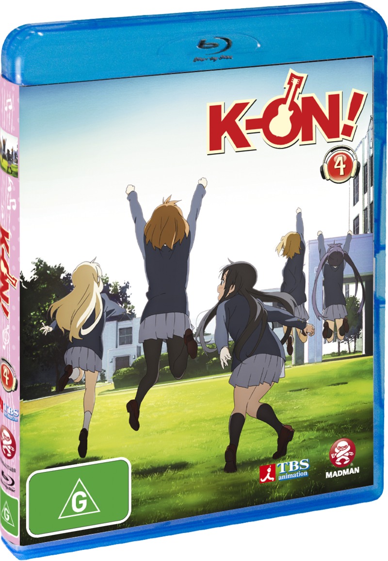 K-On! Volume 4 on Blu-ray image