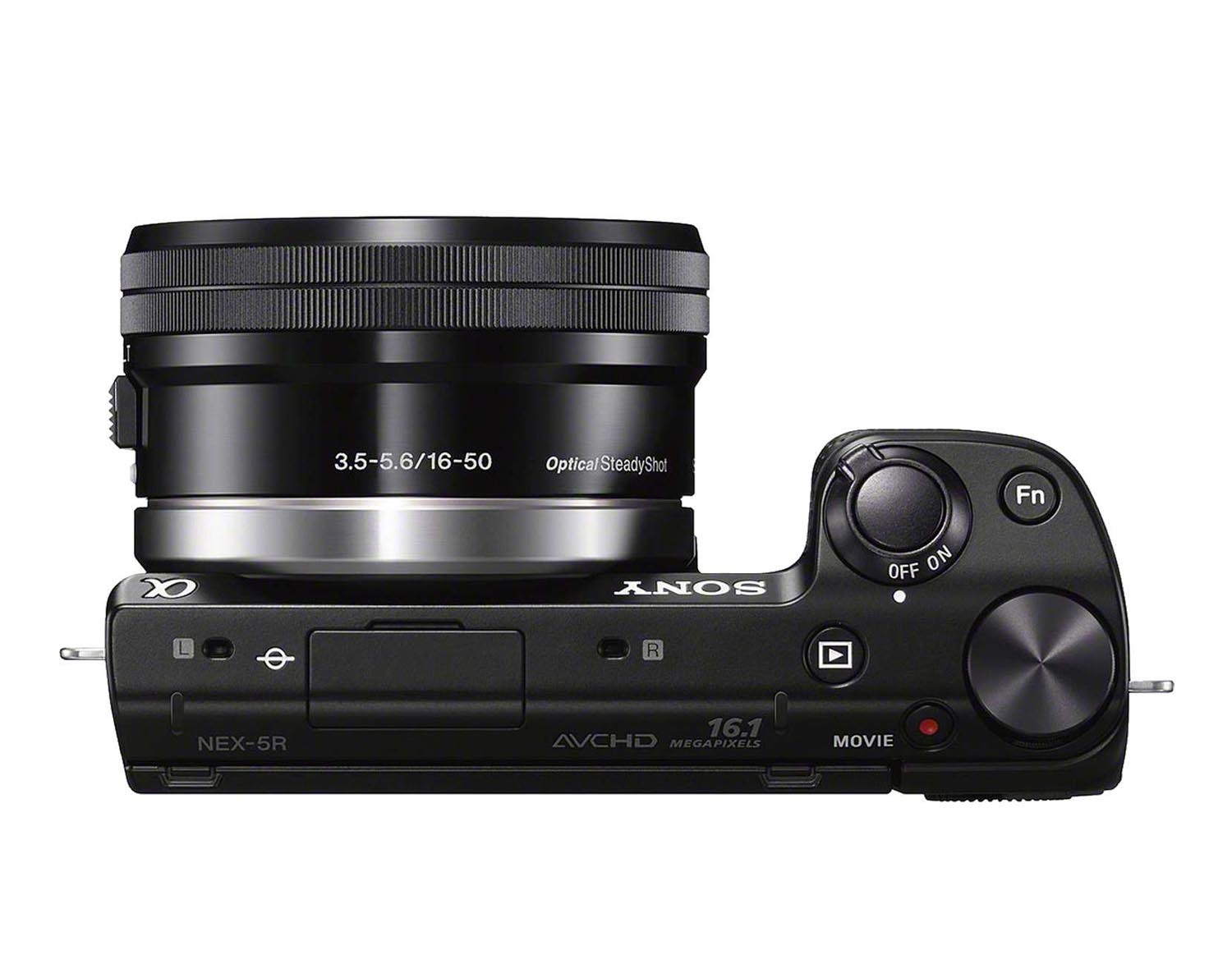 Sony Alpha NEX5R 16.1MP Digital Camera with 1650mm Lens at Mighty