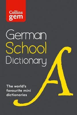 Collins German School Gem Dictionary by Collins Dictionaries image
