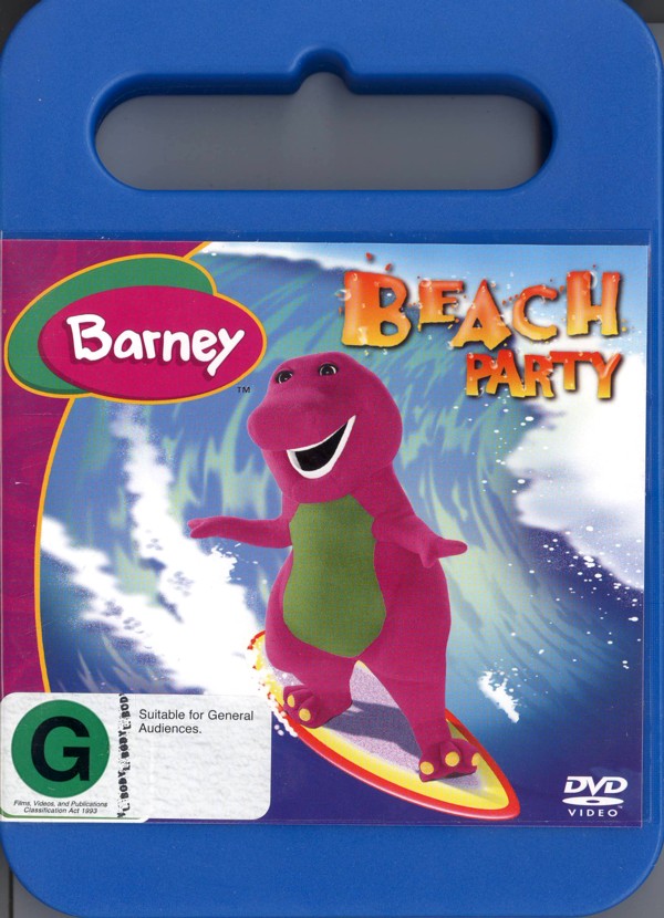 Barney: Beach Party on DVD image