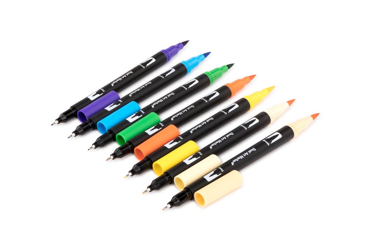 Essentials For You: Dual Tip Markers (60 Piece Set) image
