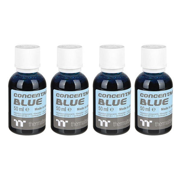 Thermaltake: Premium Contentrate Coolant - Blue (50ml) 4 Pack image