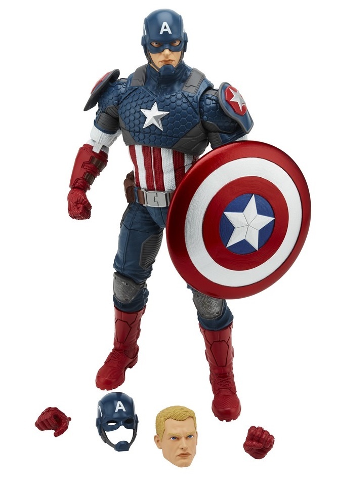 Marvel Legends: 12" Captain America - Action Figure image