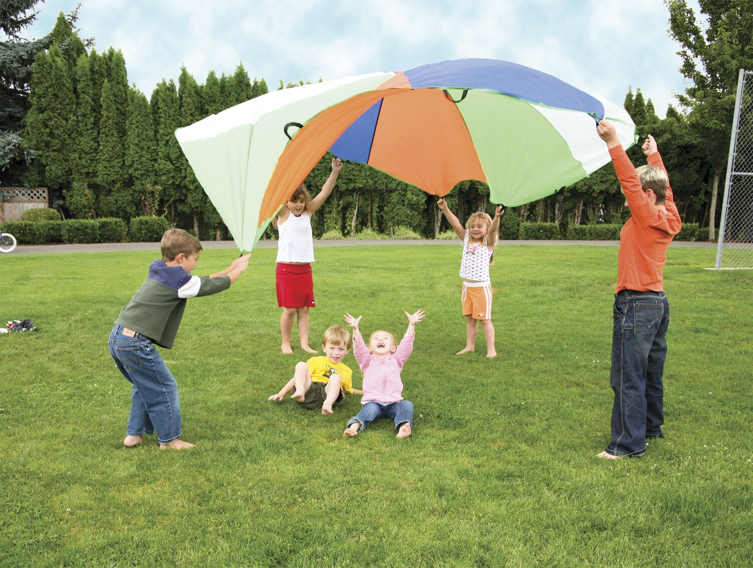 Toysmith: Jumbo Parachute (3m) - Assorted Colours image