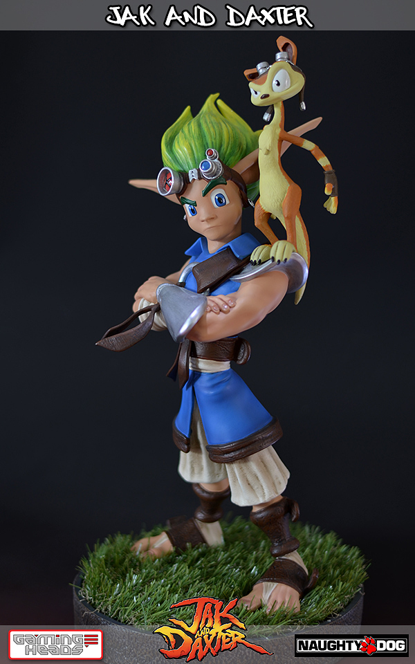 Jak and Daxter 15" Statue