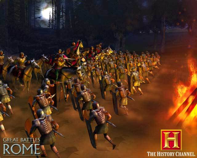 History Channel: Great Battles of Rome for PSP image