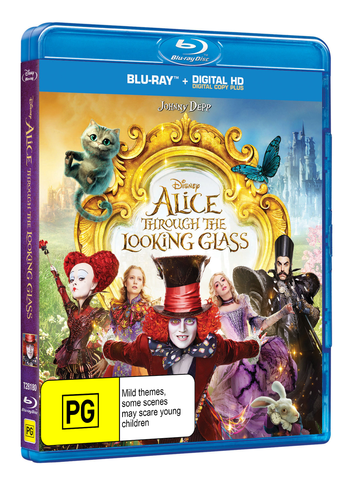 Alice Through the Looking Glass on Blu-ray