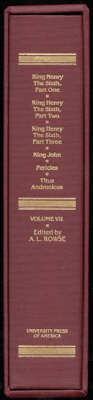 The Contemporary Shakespeare: v. 7 by William Shakespeare image