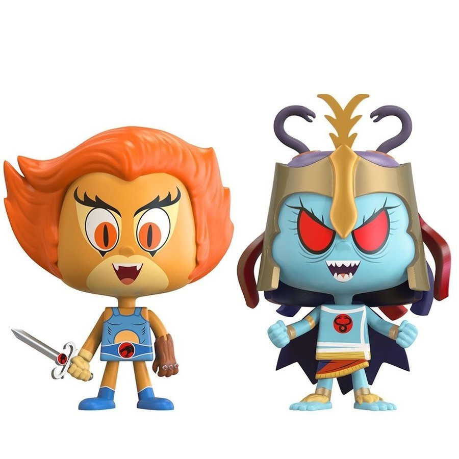 Lion-O + Mumm-Ra - Vynl. Figure 2-Pack image