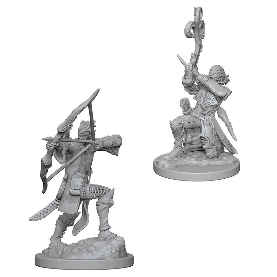 D&D Nolzurs Marvelous: Unpainted Miniatures - Elf Male Bard image