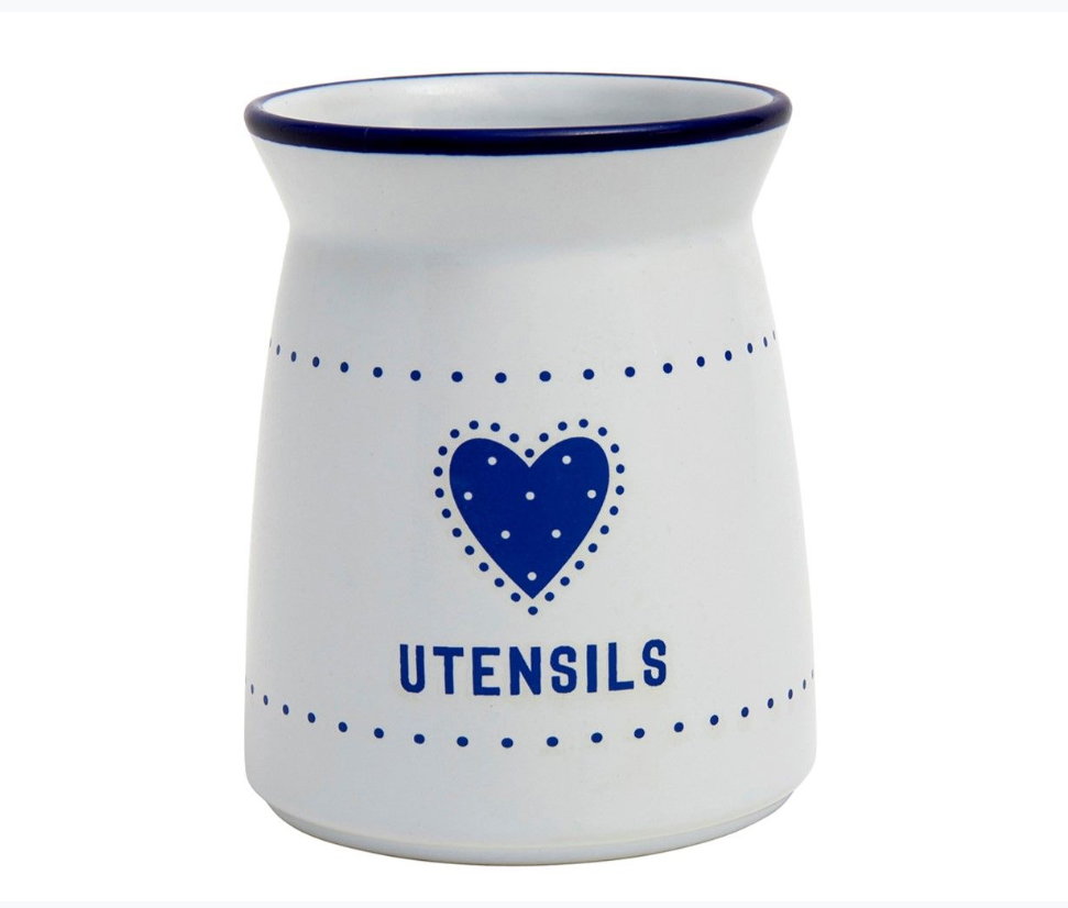 Country Heart Utensils Jar at Mighty Ape NZ