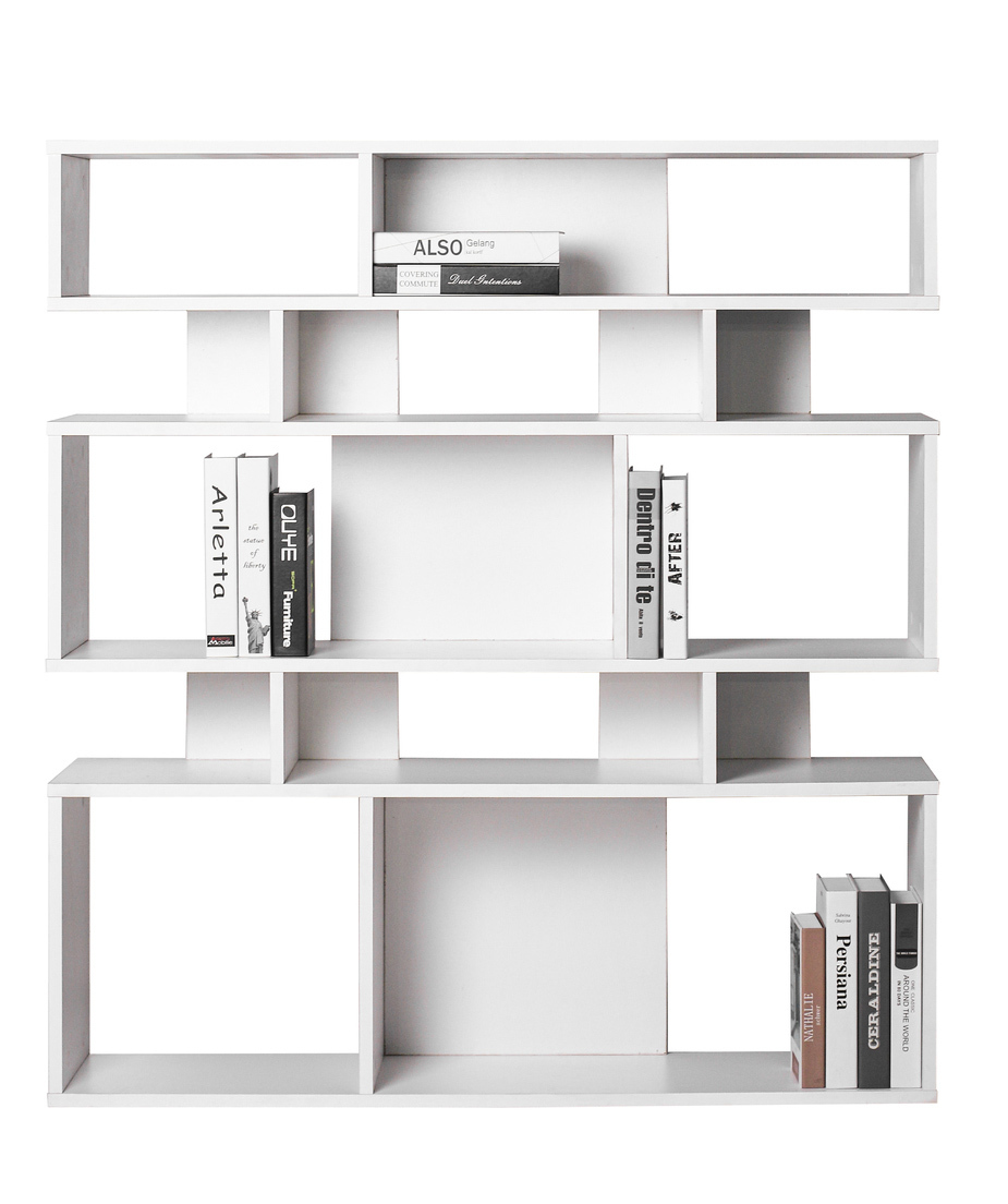 Osiris Designer Bookshelf - White image