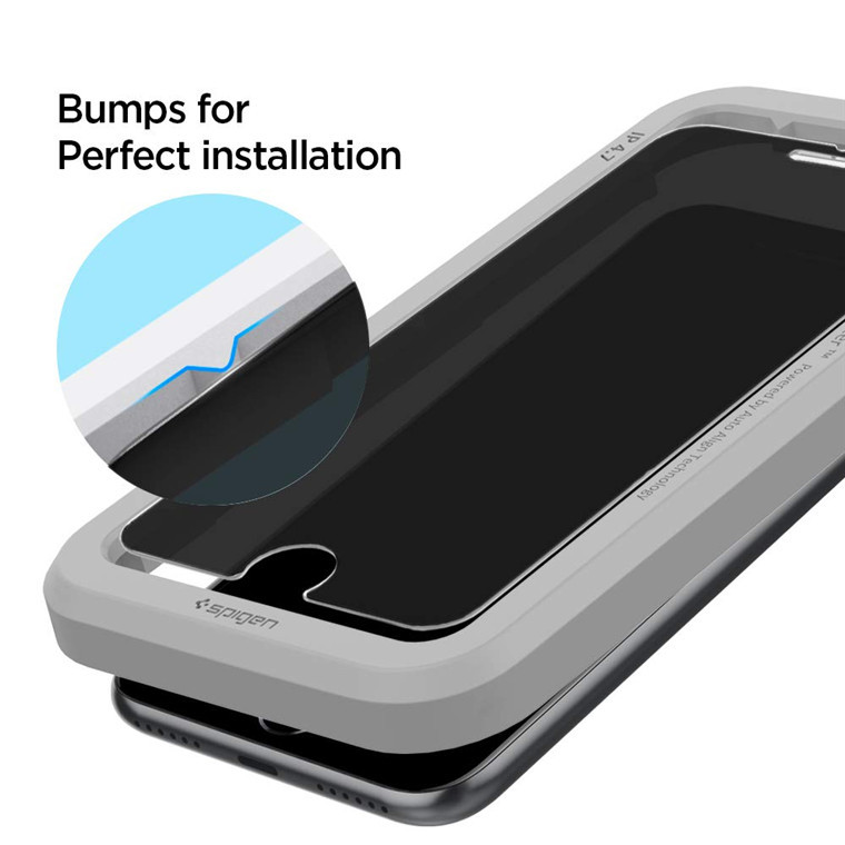 Spigen Premium Privacy Tempered Glass Screen Protector at Mighty