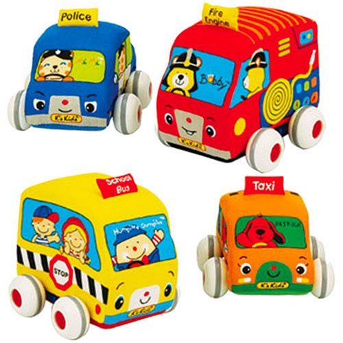 Buy K's Kids Pull Back Soft Auto Plush Car (single) at Mighty Ape NZ