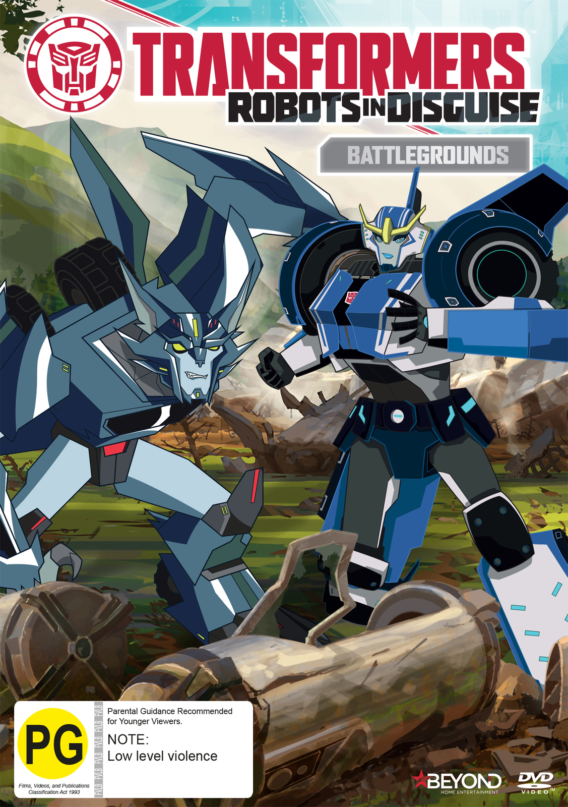 Transformers: Robots In Disguise: Battlegrounds on DVD image