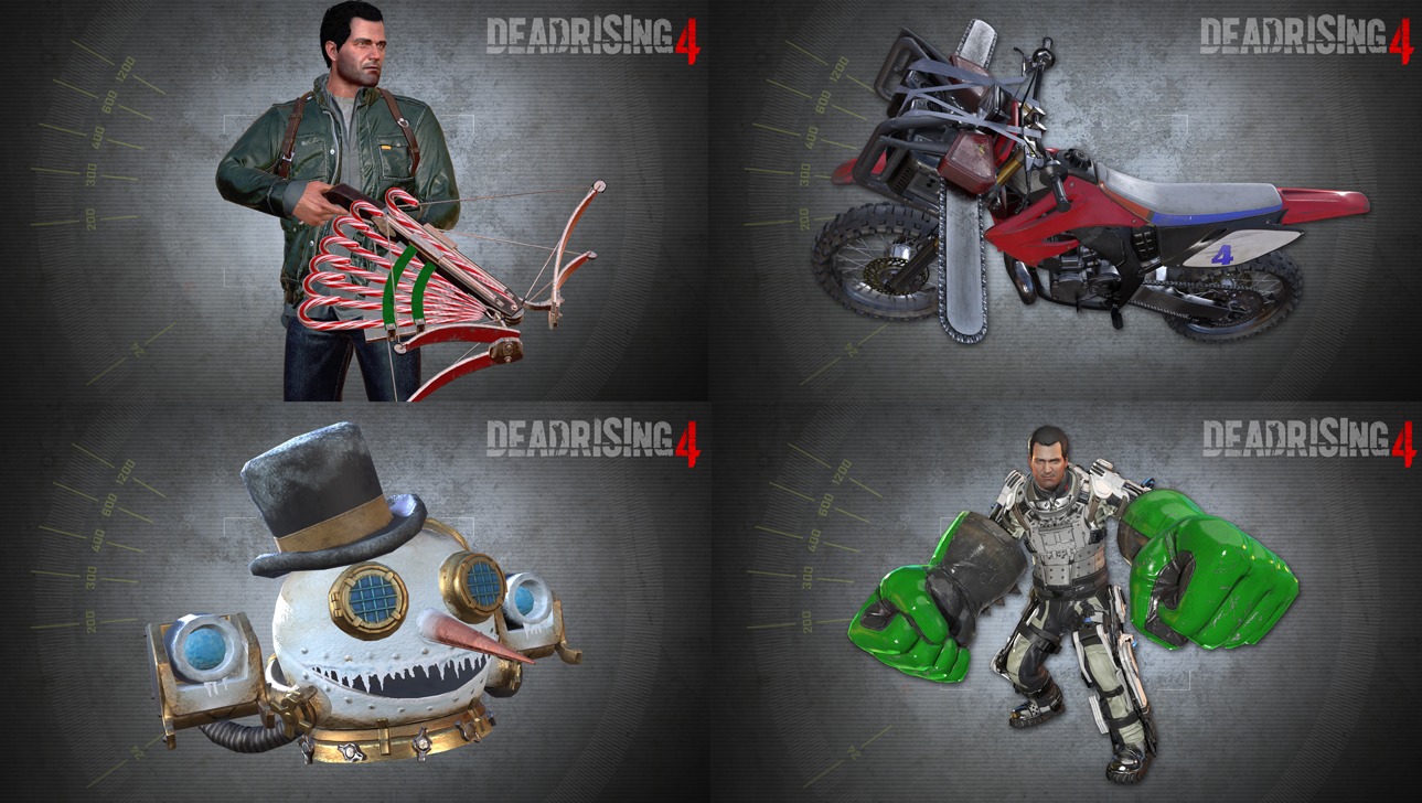 Dead Rising 4 bonus ingame weapons pack at Mighty Ape NZ