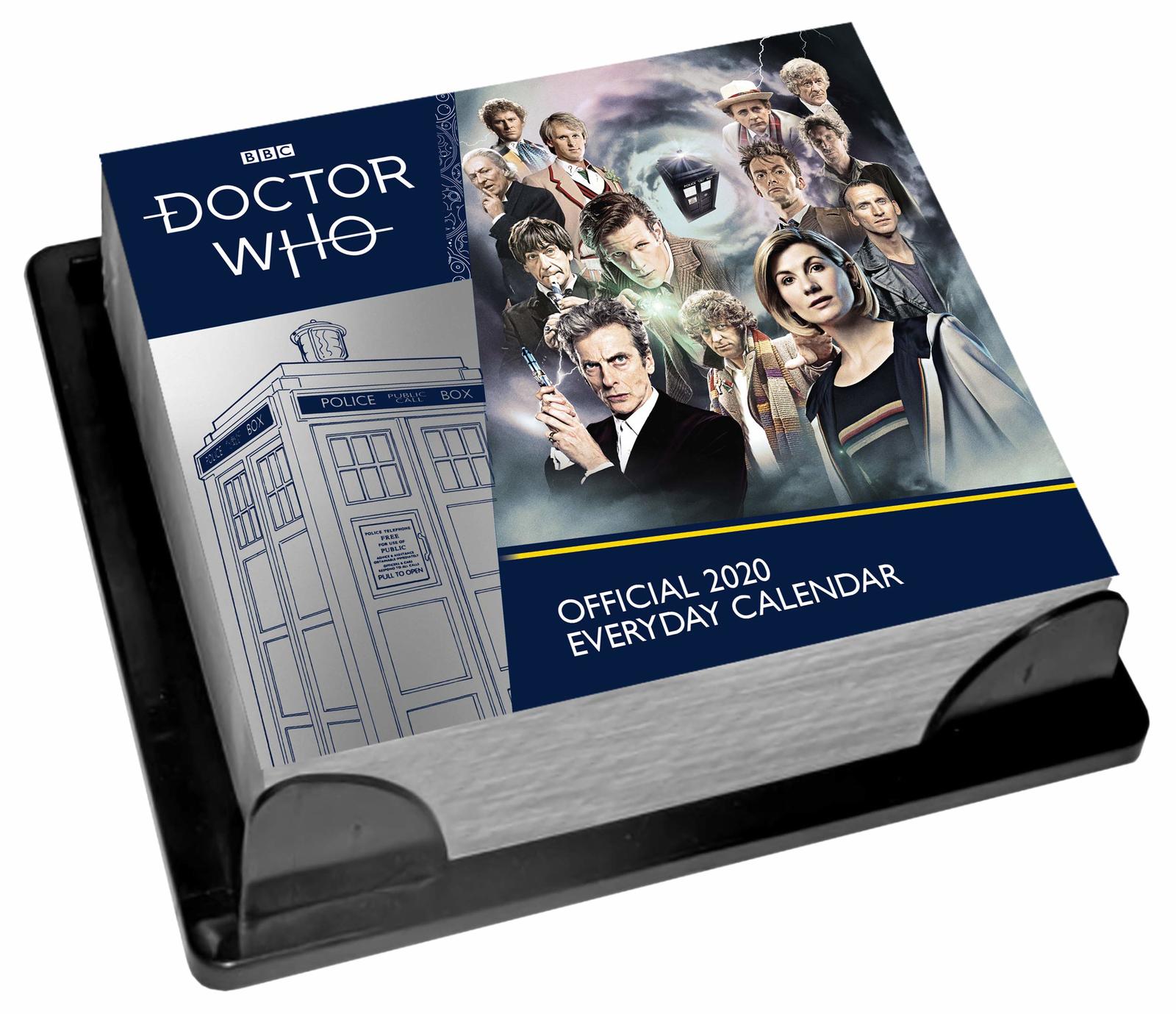 Official Doctor Who 2020 Boxed Calendar image