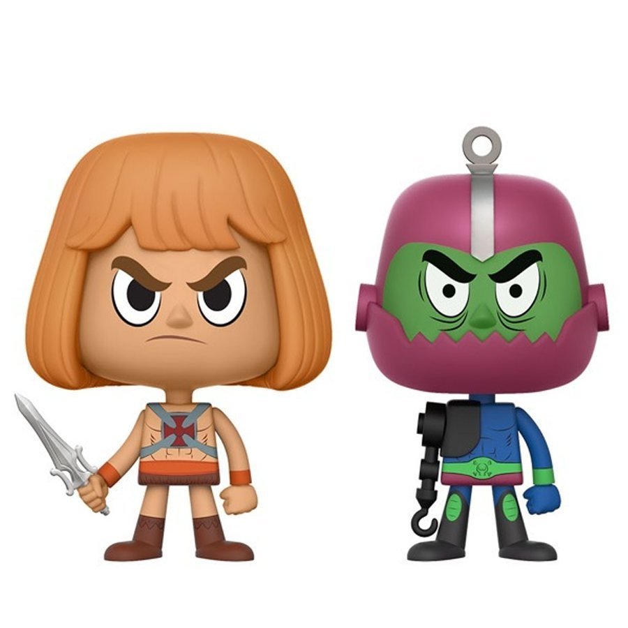 He-Man + Trap Jaw - Vynl. Figure 2-Pack