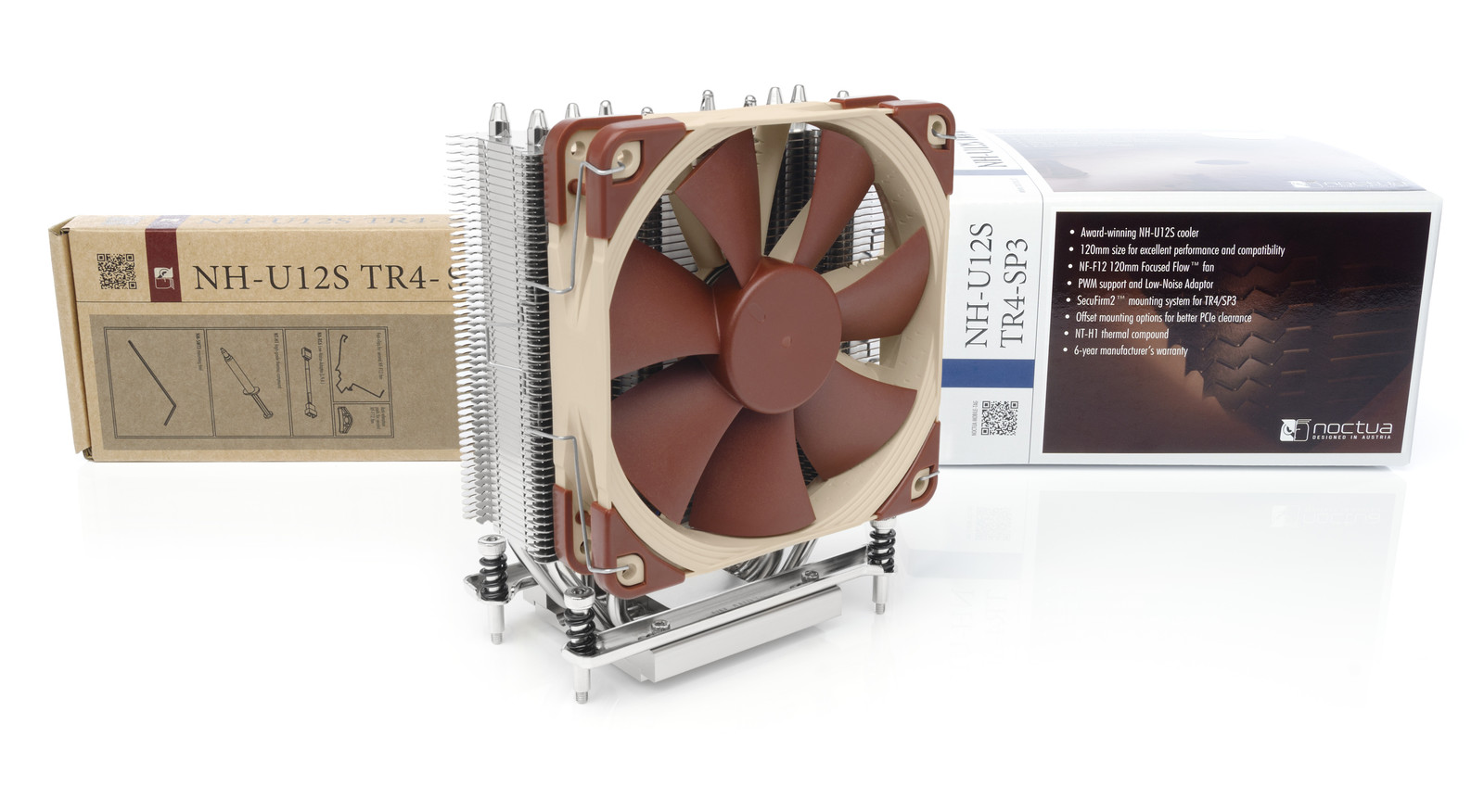 Noctua NH-U12S TR4-SP3 CPU Cooler Socket TR4 & SP3 for AMD Threadripper Processors image