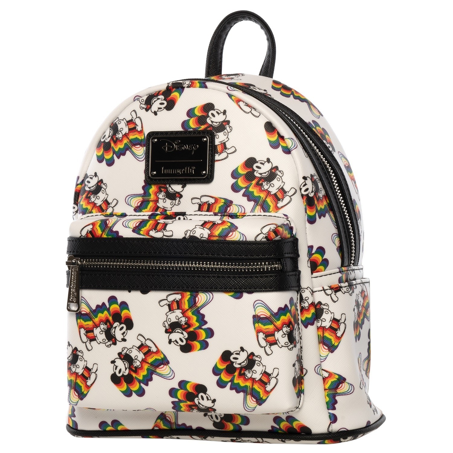 Loungefly: Mickey Mouse - Mickey Rainbow Print Mini Backpack image