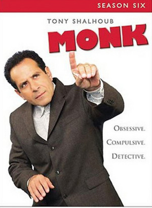 Monk Season 6 DVD image