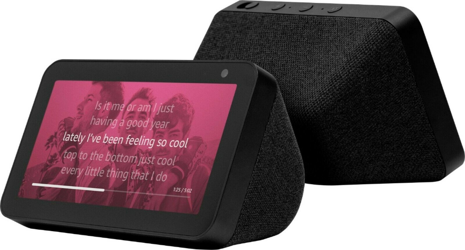 Amazon - Echo Show (5th Gen) Smart Display with Alexa - Charcoal