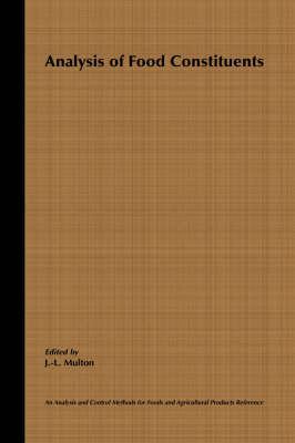 Analysis of Food Constituents: v. 4 image