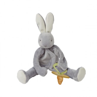 Bunnies By The Bay: Silly Buddy Grady Bunny - Grey (28 cm) image