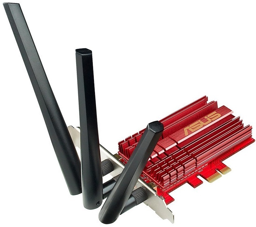 Asus PCE-AC68 802.11ac Dual-band Wireless PCI-E Adapter image