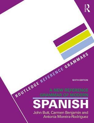 A New Reference Grammar of Modern Spanish by John B Butt image