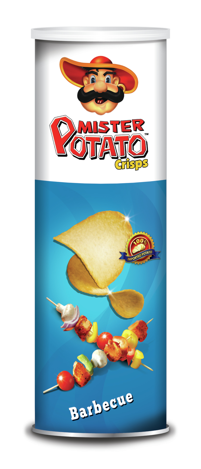 Mr Potato Chips BBQ 160g (14 Pack) at Mighty Ape NZ