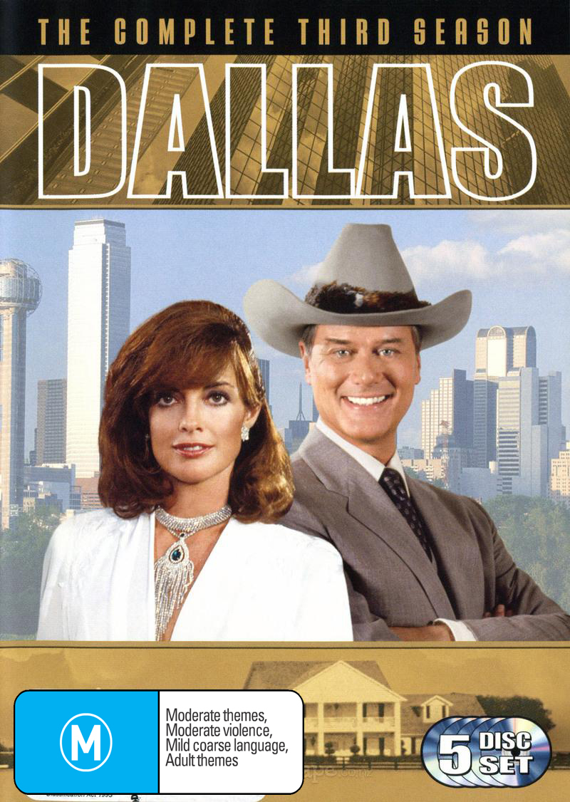 Dallas: The Complete Third Season (5 Disc) on DVD image