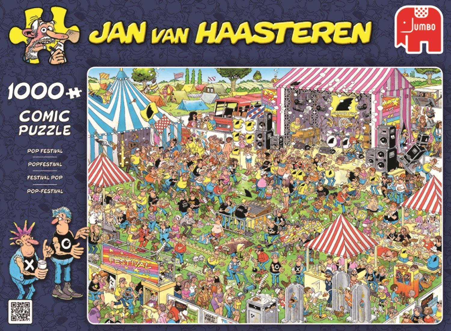 Holdson: Van Haasteren Pop Festival - 1000 Piece Puzzle image