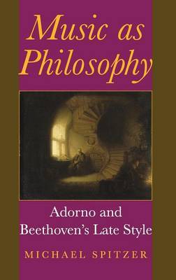 Music as Philosophy by Michael Spitzer image
