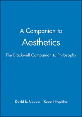 A Companion to Aesthetics image