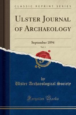 Ulster Journal of Archaeology, Vol. 1 by Ulster Archaeological Society image