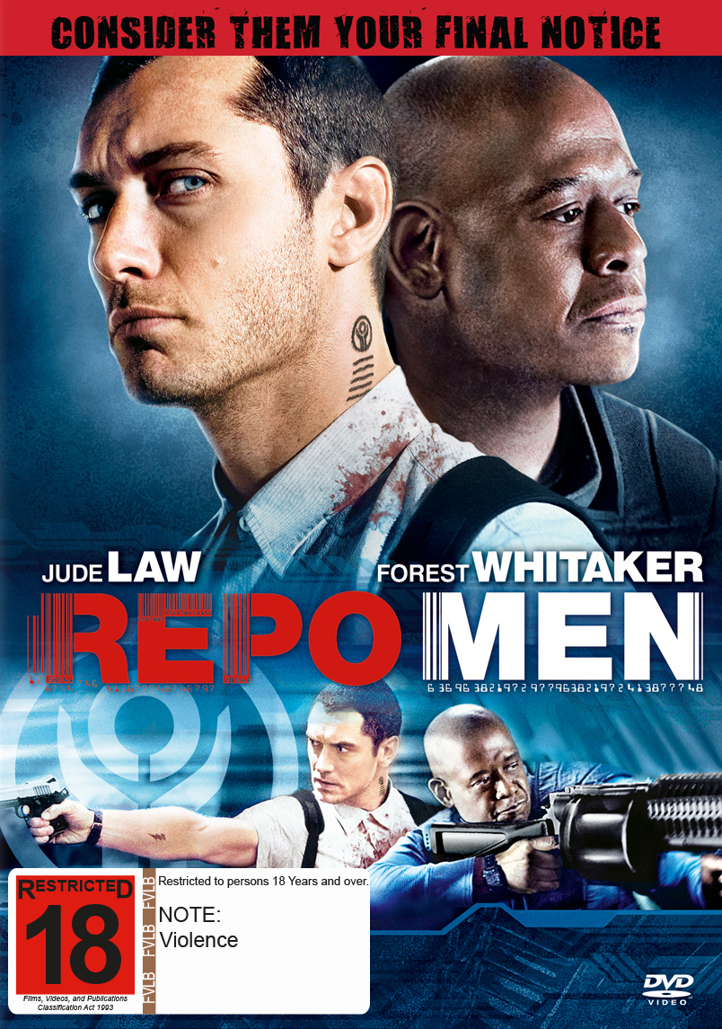 Repo Men on DVD image