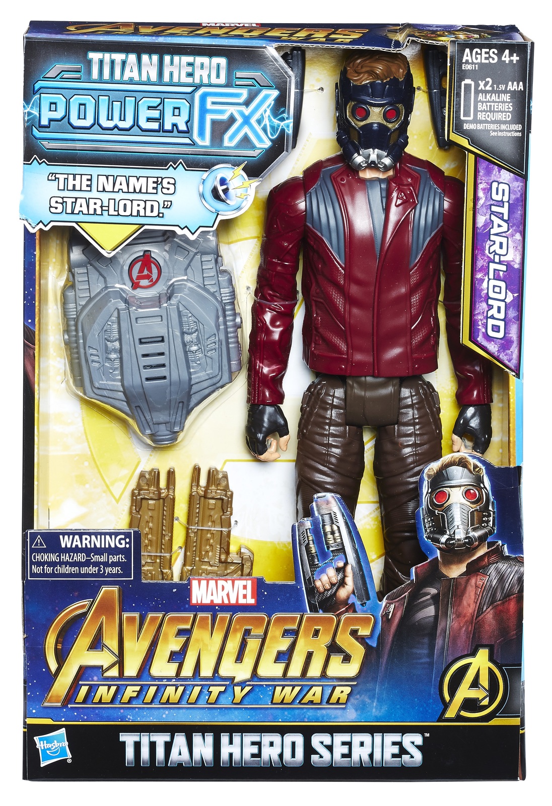Avengers Infinity War: Power FX Star-Lord - 12" Titan Hero Figure image
