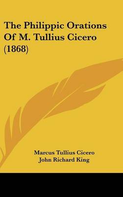 The Philippic Orations Of M. Tullius Cicero (1868) by Marcus Tullius Cicero image