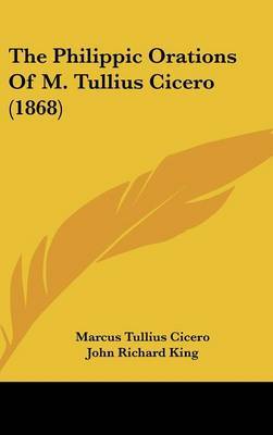 Philippic Orations Of M. Tullius Cicero (1868) image