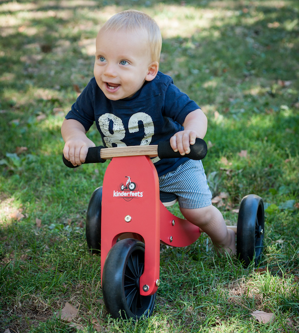 Kinderfeet: Tiny Tot - 2-in-1 Bike (Red) image