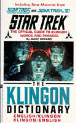 Klingon Dictionary by Marc Okrand image