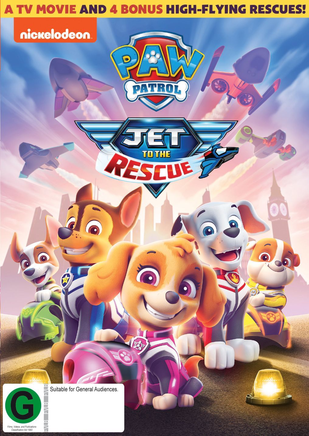 Paw Patrol: Jet To The Rescue on DVD image