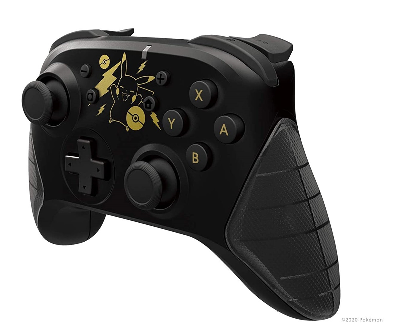 Switch Wireless HORIPAD (Pikachu Black & Gold) by Hori for Switch image