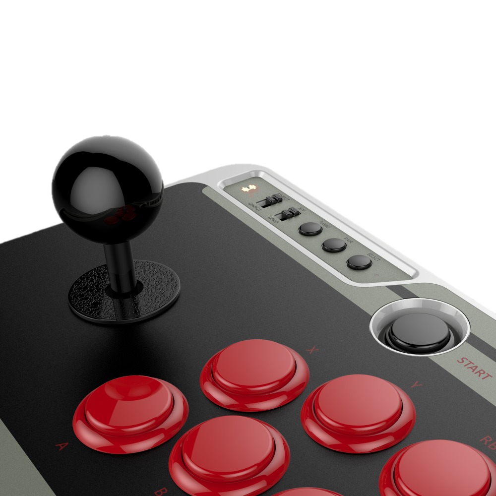 8Bitdo NES30 Arcade Stick (Switch, PC & Retro) for image