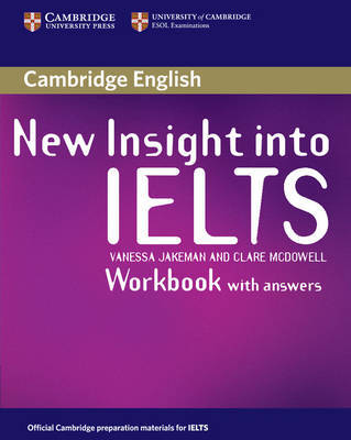 New Insight into IELTS Workbook with Answers by Vanessa Jakeman image