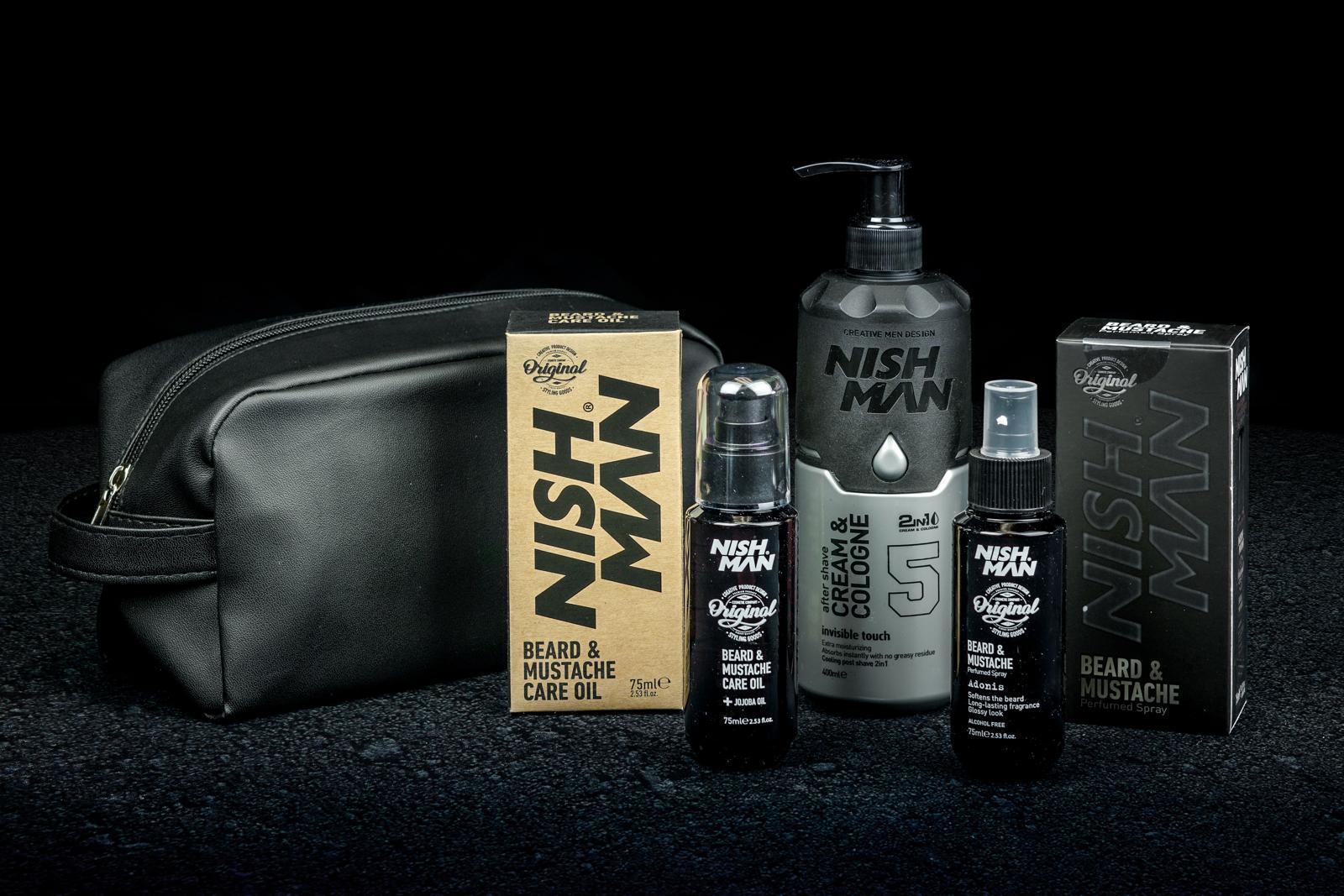 Buy Nishman Beard Oil/Perfume/Cologne Cream Gift Pack (Set of 3) at