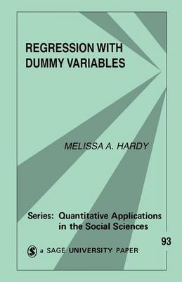 Regression with Dummy Variables by Melissa A Hardy image